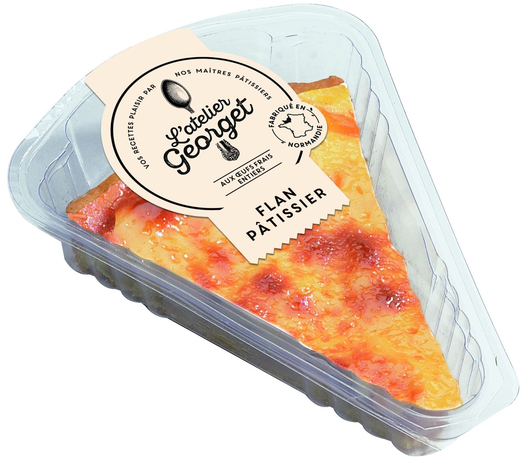 Pâtissier Flan Slice 140g