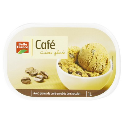 CREME GLACEE CAFE GRAINS BF BAC 1 L 519 G
