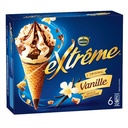 Extrême Vanilla Cones with Nougatine Chips 6x71g