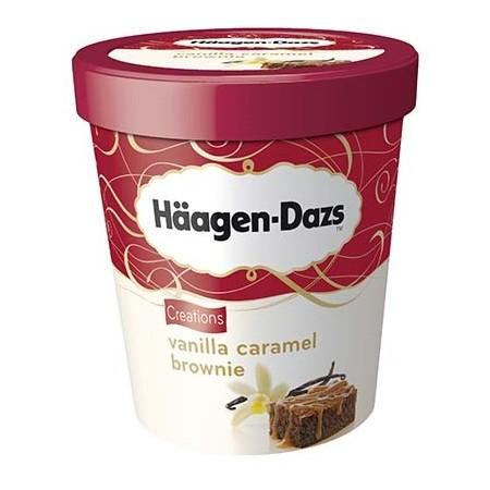 Häagen-Dazs Pot Vanilla Caramel Brownie 460ml