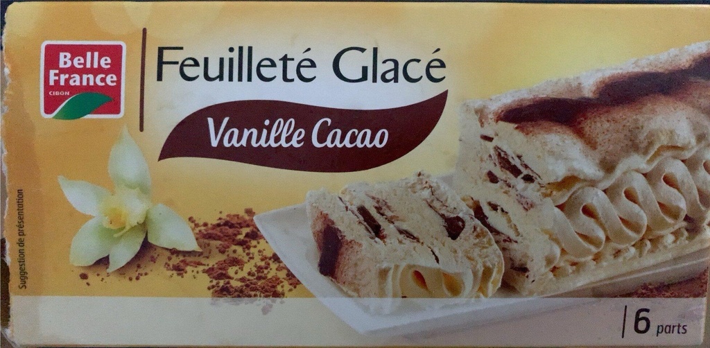 Vanilla Chocolate Puff Pastry Belle France Box 650 ml