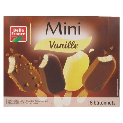Mini Vanilla Sticks Belle France Box of 8 x 50ml