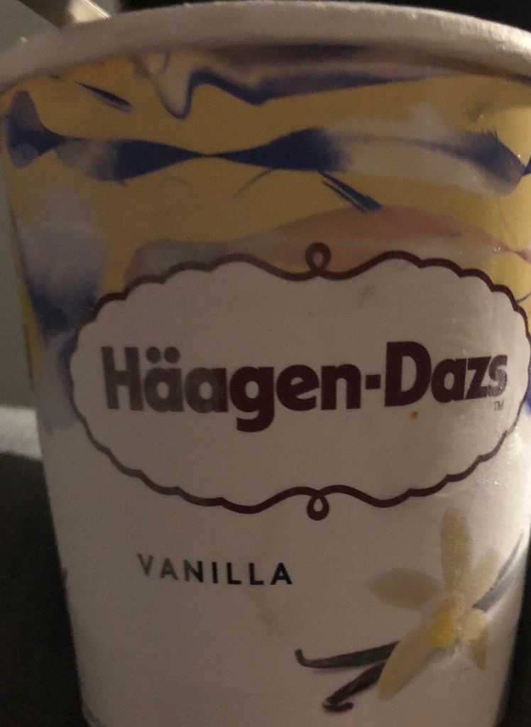 Häagen-Dazs Vanilla Ice Cream Tub 460ml