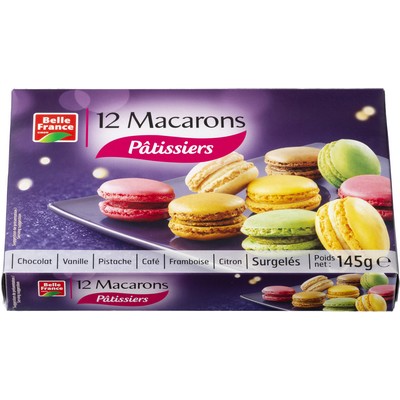 Macarons x12 Belle France Box 145g