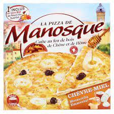 Goat Cheese & Honey Pizza 380g Wood-Fired, Frozen