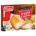 Colin d'Alaska MSC façon Fish & Chips* notes de Malt X2 - 240g *Colin d'Alaska en beignet croustillant (frites non incluses)