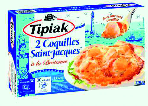 Breton Coquilles St Jacques 110g x2 Tipiak
