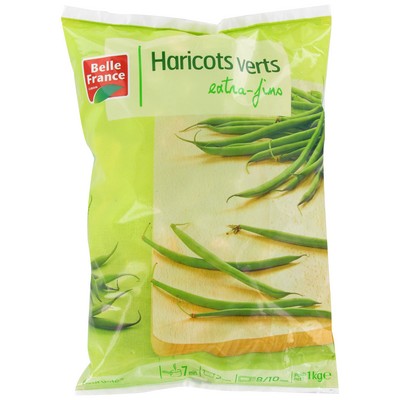 Belle France Extra Fine Green Beans 1kg Bag