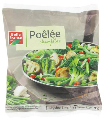Country-Style Vegetable Mix Belle France 1kg