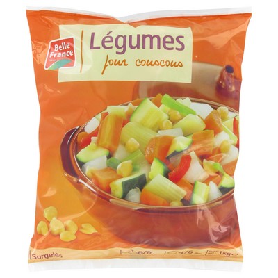 Vegetable Mix for Couscous Belle France 1kg Bag