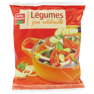 Vegetables for Ratatouille Belle France Sachet 1kg