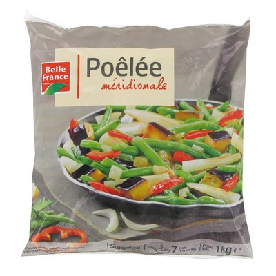 Southern-Style Vegetable Mix Belle France 1kg Bag