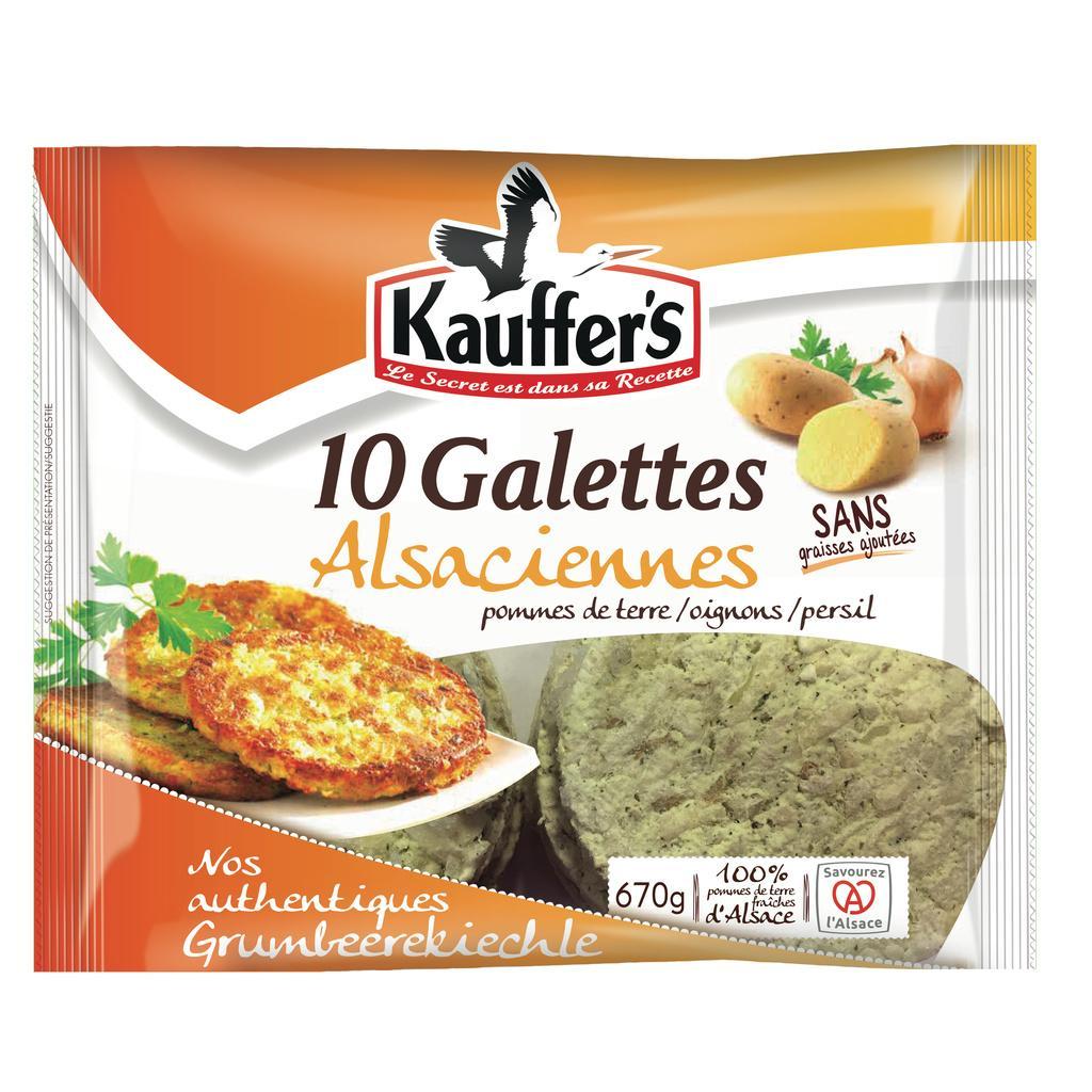 Raw Frozen Potato, Onion & Parsley Patties x10