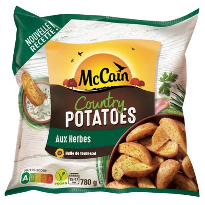 McCAIN COUNTRY POTATOES 780 Gr