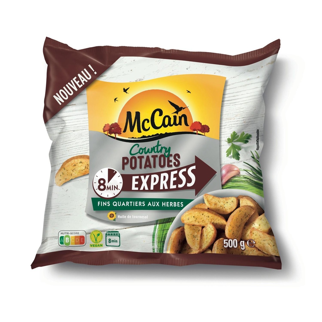 McCain Country Potatoes Express 500 G