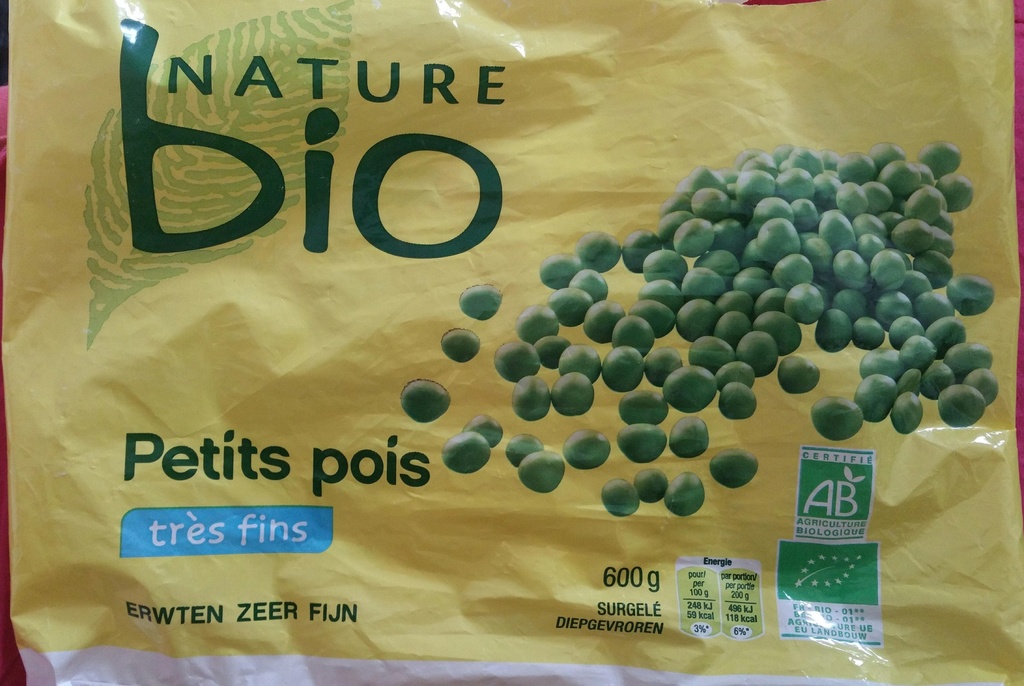 PETITS POIS DOUX 600G BIO