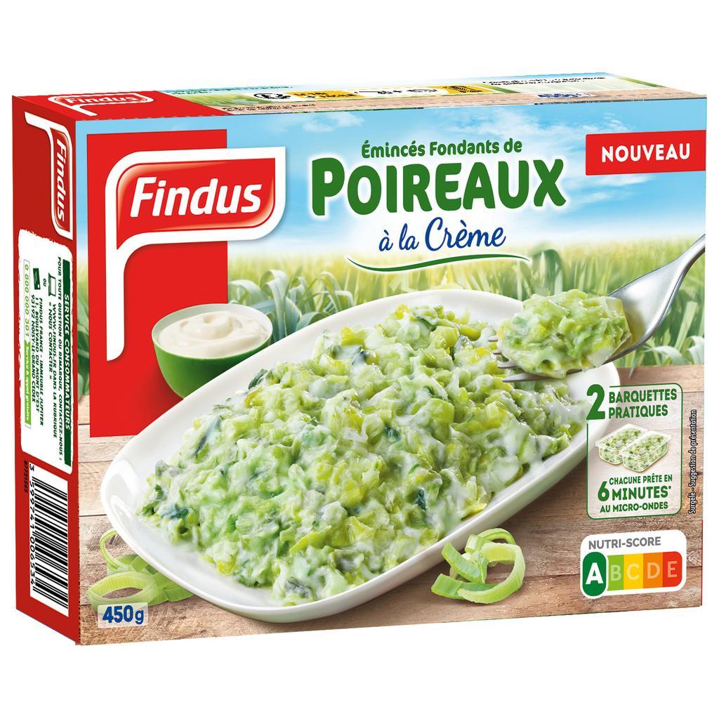 Poireaux à la crème 450g