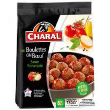 Boulettes au boeuf sauce Provençale 750 g VBF surgelé
