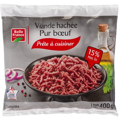 VIAND.HACHE 15%MG 400G BF