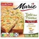 Tarte aux Poireaux Gratinée à l'Emmental - Pâte feuilletée Pur Beurre MARIE 400 G
