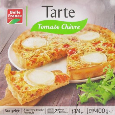 TARTE TOMATE CHEVRE BF ETUI 400 G