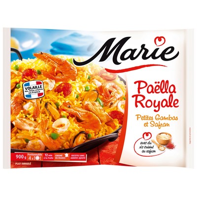 Royal Paella with Small Prawns and Saffron Rice Marie 900g