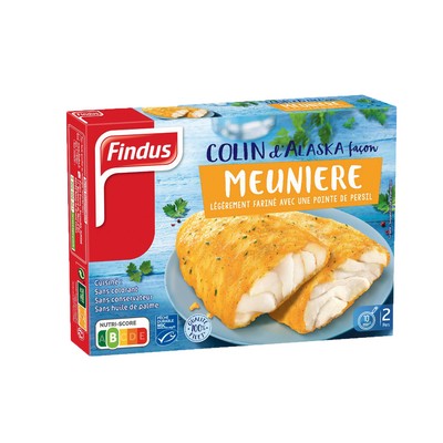 Alaska Pollock MSC Meunière Style with a Hint of Parsley 250g