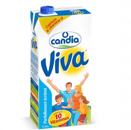 Viva Semi-Skimmed Milk 1L Carton