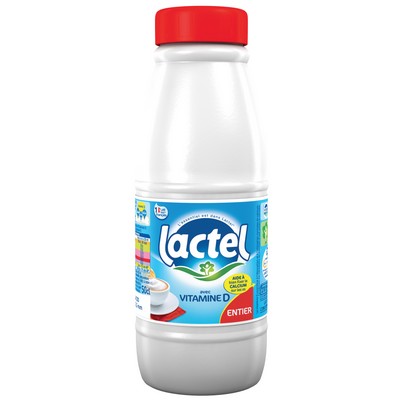Whole Milk Vitamin D LACTEL UHT Bottle 50CL