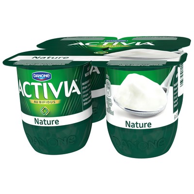 Activia Yaourt nature bifidus 4x125g