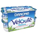 Danone Velouté yaourt nature brassé 16x125g