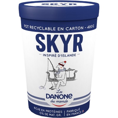 Danone Skyr natural 0% fat 1x480g