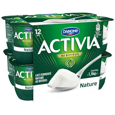 Activia Yaourt nature bifidus 12x125g