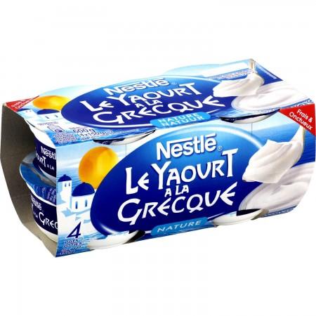 Nestlé Greek Yogurt Natural x4