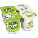 Organic Natural Yogurt 4x125g VRAI