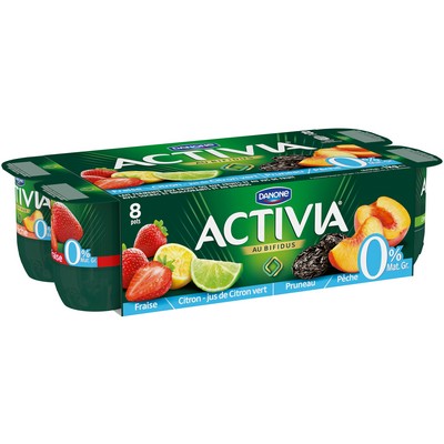 Y.ACTIVIA 0% Mixed Fruits x8