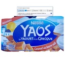 YAOS Greek Yogurt with Caramel x4