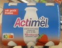 Actimel yaourt à boire fraise 6x100g