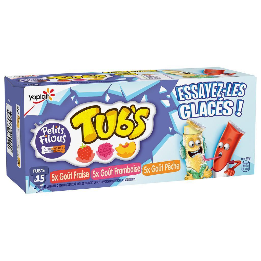PETITS FILOUS TUBS AROMATISES 37GX15