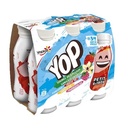 Ptit Yop Flavoured Yogurt Drink Strawberry & Vanilla Multipack 6x180g