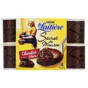 LA LAITIERE Secret de Mousse CHOCOLAT noir 4x59G