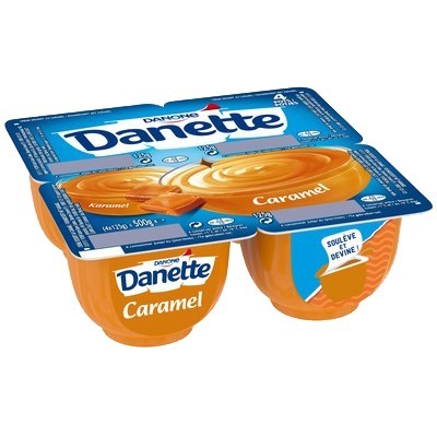 Danette Crème dessert caramel 4x125g