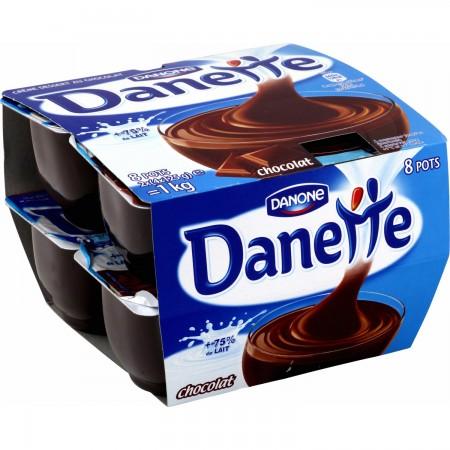 Danette Chocolate Dessert Cream 8x125g