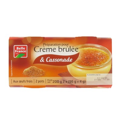 Crème Brûlée Mix Belle France 2 x 100g