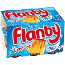 FLANBY VANILLA with caramel topping 12x100G