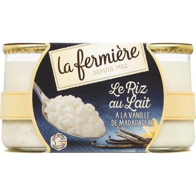 Riz au Lait Vanille 2x160g