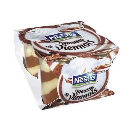 Viennese Coffee-Flavored Mousse x4