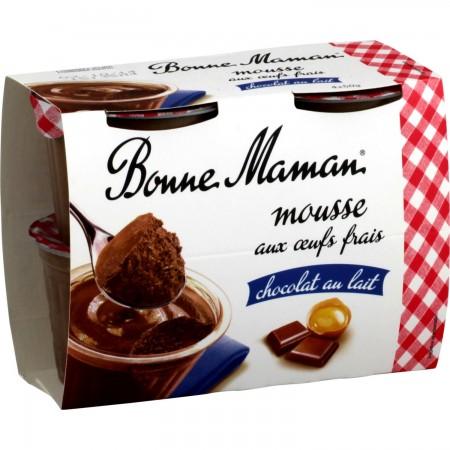 BM Milk Chocolate Mousse Dessert 4x50g