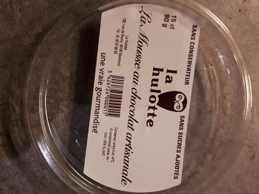 PUDDING CHOCOLAT 90G HULOT