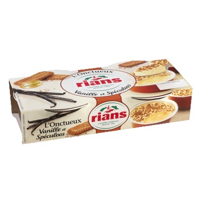 Rians Creamy Vanilla Speculoos x2